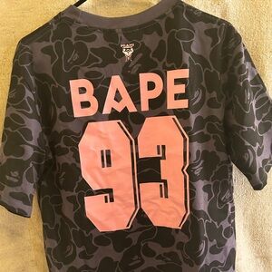 BAPE INTER MIAMI JERSEY SIZE LARGE